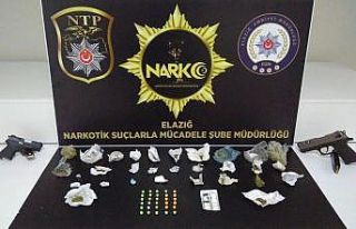 Elazığ’da uyuşturucu ile mücadele 36 şahsa...