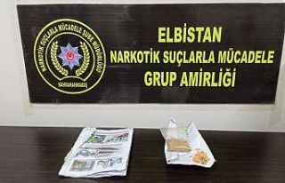 Elbistan’da uyuşturucu operasyonunda 1 tutuklama