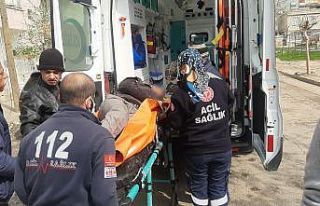 Elektrik akımına kapılan işçi ağır yaralandı