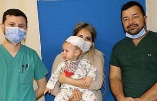 Elyesa bebek Türkiye’de sağlığına kavuştu