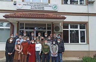 Emekli personele veda programı düzenlendi