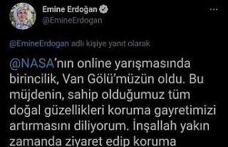 Emine Erdoğan, Van Gölü’nü ziyaret edecek