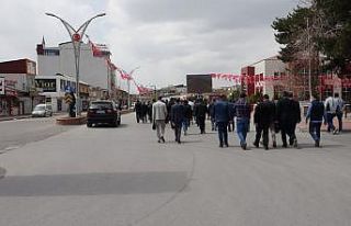 Erciş’te STK ve parti mensuplarından ABD’ye...