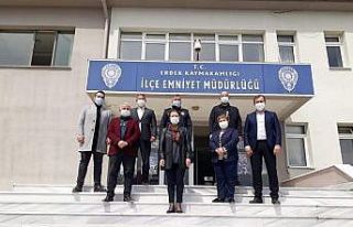 Erdek AK Parti’den ziyaretler serisi