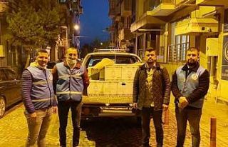 Erdek Ülkü Ocaklarından ihtiyaç sahiplerine yardım...