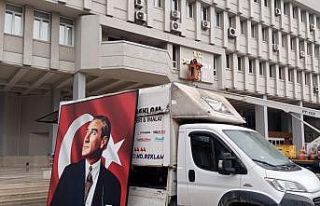 Erdoğan’ın gelişi öncesinde Valilik binasında...