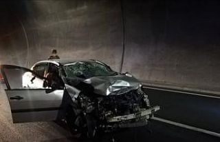 Erkenek Tüneli’nde kaza: 1 ölü