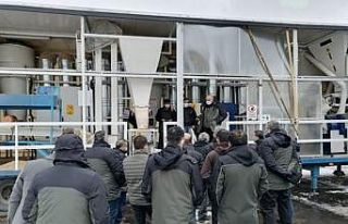 Erzurum’a Mobil Pelet Makinesi tahsis edildi