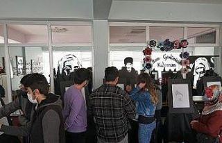 Erzurum’da gül gibi sergi