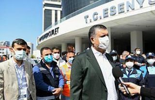 Esenyurt’ta pandemi destek ekibi, 43 mahallenin...