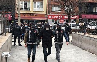 Eskişehir merkezli 4 ilde uyuşturucu operasyonu