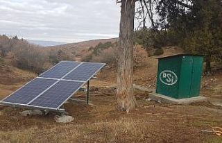 Eskişehir ormanlarında yaban hayatın su ihtiyacı...