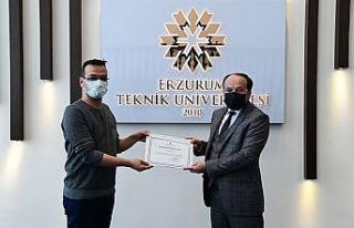ETÜ’de 5 yılını dolduran personellere teşekkür...