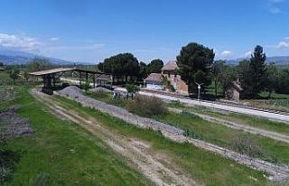 Evsel katı atıklar için tren istasyonu yapılıyor
