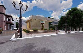 Eyyübiye‘de muhtar evi yapım çalışmaları sürüyor