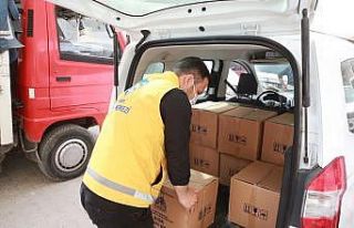 Eyyübiye’de yardım faaliyetleri sürüyor
