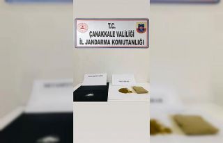 Ezine’de uyuşturucu operasyonu: 2 gözaltı