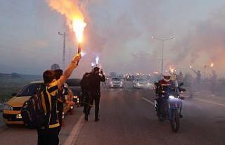 Fenerbahçe’ye Malatya’da coşkulu karşılama