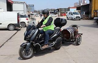 Forklift tamircisinin tasarımları Amerikalı motosikletçileri...