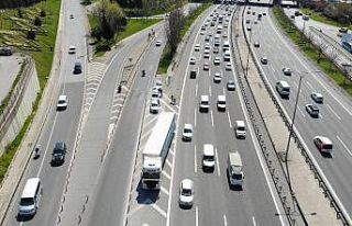 FSM Köprüsü yolunda drone destekli trafik denetimi