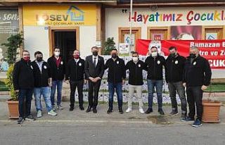 Galatasaray taraftarlarından LÖSEV’e yardım