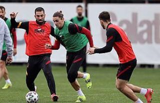 Galatasaray’da Arda ve Kerem takımla çalıştı