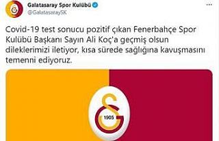 Galatasaray’dan Ali Koç’a geçmiş olsun mesajı