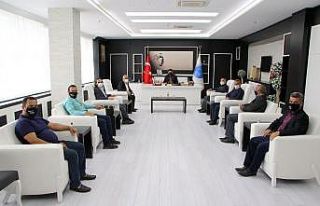 Gazetecilerden Rektör Karacoşkun’a iade ziyaret