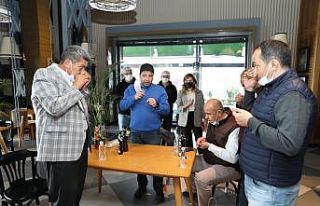 Gaziantepli zeytinciler Edremit’te incelemelerde...