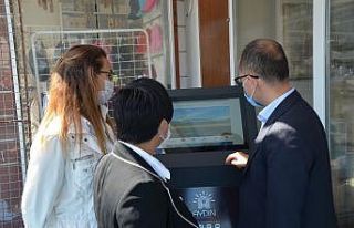 GEKA destek verdi; Didim’e tanıtım cihazı konuldu