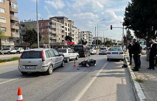 Genç motosikletli kazada hayatını kaybetti