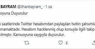 Genel Sekreter Bayram’ın sosyal medya hesabına...
