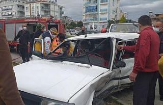 Göz göre göre gelen kazada faciadan dönüldü:...