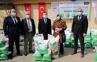 Gümüşhane’de üreticilere 1,1 milyon liralık...