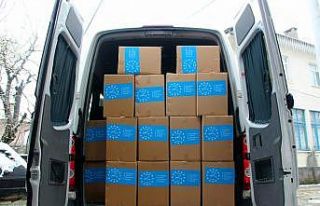 Gurbetçilerden ihtiyaç sahiplerine Ramazan yardımı