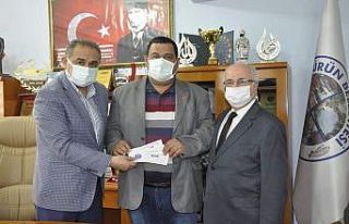 Gürün’de 339 aileye hediye çeki