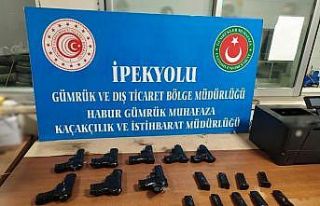 Habur’da kaçak tabanca ve "hayalet silah"...