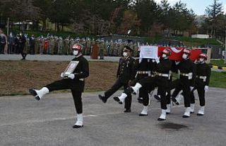 Hakkari’de şehit uğurlama töreni