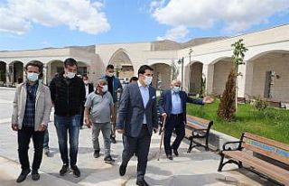 Hasankeyf’te yapımı tamamlanan bin kişilik cami...