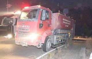 Hatay itfaiyesinden Adana’da fabrikadaki yangını...