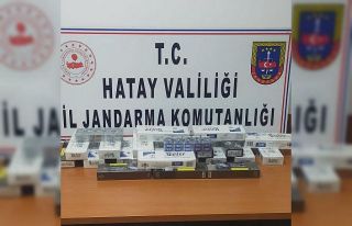Hatay’da 226 paket kaçak sigara ele geçirildi
