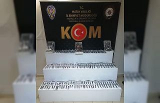 Hatay’da 250 adet kaçak kol saati ele geçirildi