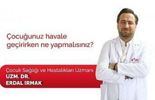Havale geçiren çocuğa ilk yardım