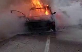 Havalimanı yolunda korku dolu anlar