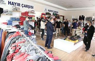 ‘Hayır Çarşısı’ hizmete açıldı
