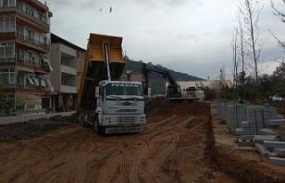 Hereke Sahili yolu yapımına başlandı