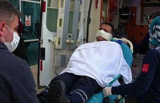 Hidrolik yağ kazanı patladı: 3 yaralı