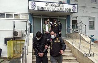 Hırsızlık eylemlerine katılan 14 şüpheliden...