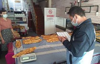 Hisarcık’taki fırınlarda Ramazan denetimi