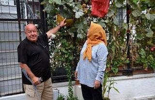 Hocaoğlu’ndan kaza geçiren muhtara vefa ziyareti